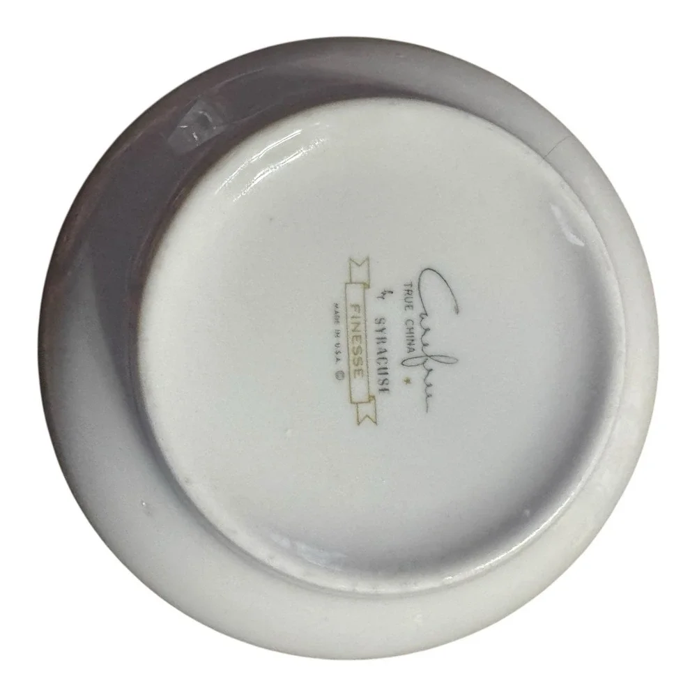 Syracuse Finesse Fruit Dessert  Sauce Bowl 5 1/4